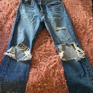 Levi's straight leg jeans